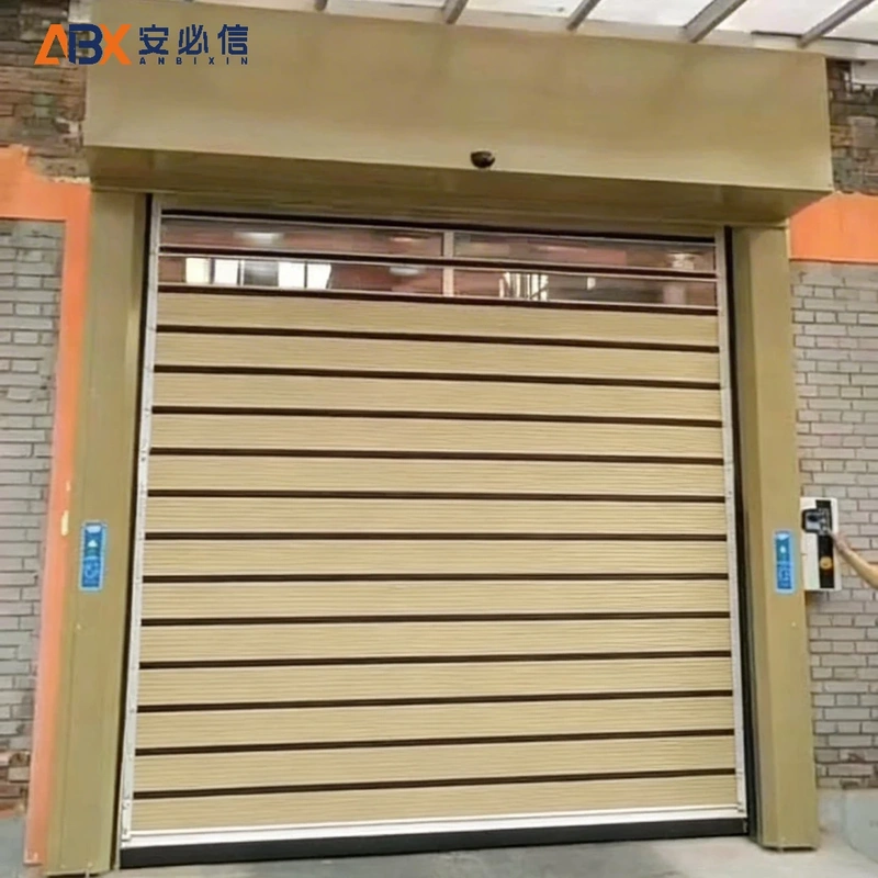沧州螺旋式高速门项目案例｜安必信工业门厂家